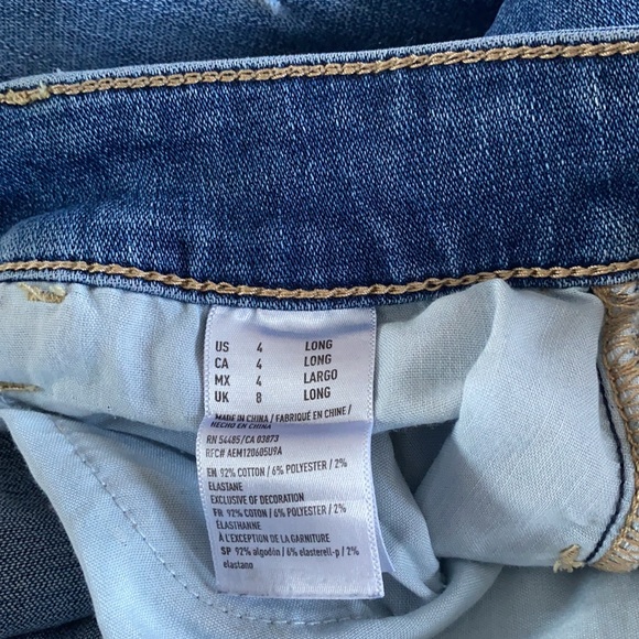 american eagle super stretch jeans - Picture 4 of 4